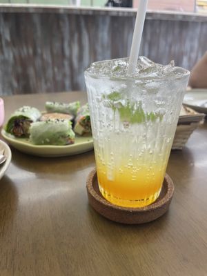 Passionfruit Soda   at Carrots The Vegan Kitchen in Bangkok