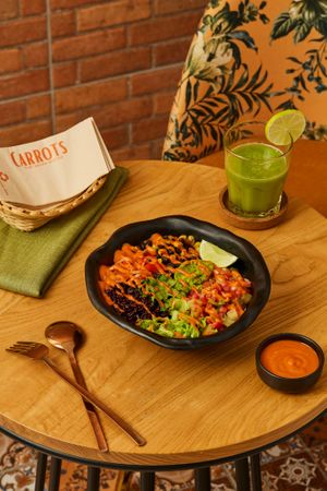  at Carrots The Vegan Kitchen in Bangkok