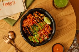 Burrito Bowl (GF) at Carrots The Vegan Kitchen in Bangkok