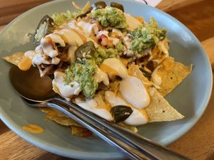 Nachos  at Carrots The Vegan Kitchen in Bangkok