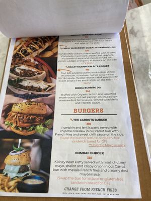   at Carrots The Vegan Kitchen in Bangkok