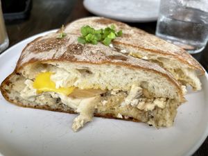 Truffle & Tofu Toastie at Guyala Cafe in Cairns