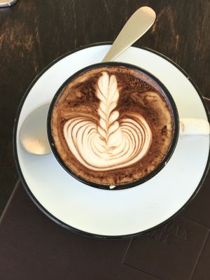 Soy Cappuccino  at Guyala Cafe in Cairns