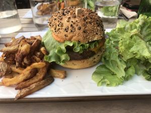 Burger l’Allumé  at Chez Gaïa in Chambery