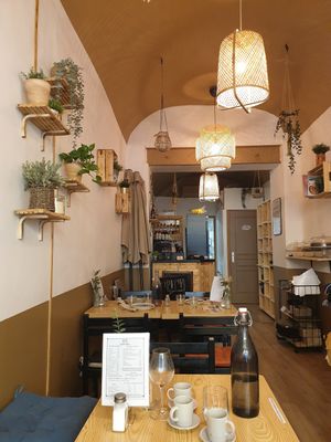 Inside at Chez Gaïa in Chambery