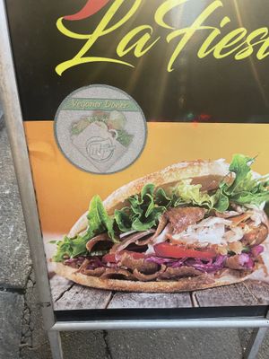 Vegan  at La Fiesta Imbiss in Leipzig