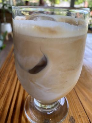 Latte  at Nuturella in Koh Phangan