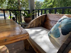 Patio Seating  at Nuturella in Koh Phangan