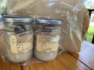 Tahini and Sourdough  at Nuturella in Koh Phangan