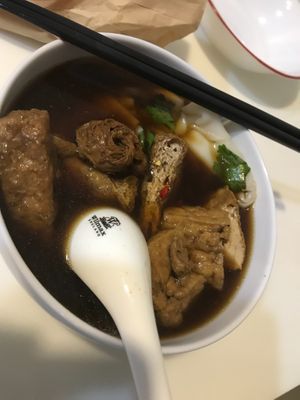 Very tasty kway chap, can’t believe it just selling $2.50, must try! at Pure Heart 清心素食 in Central Singapore