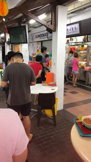 Long queues on 1st & 15th day! at Pure Heart 清心素食 in Central Singapore