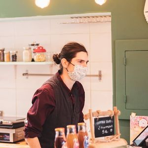 "Deer" Steve at La Dame au Cerf in Nice