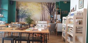 Seating places at La Dame au Cerf in Nice