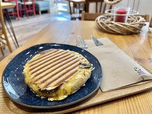 Fromage at champignon bunini  at La Dame au Cerf in Nice