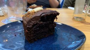 Gâteau chocolat piment at La Dame au Cerf in Nice