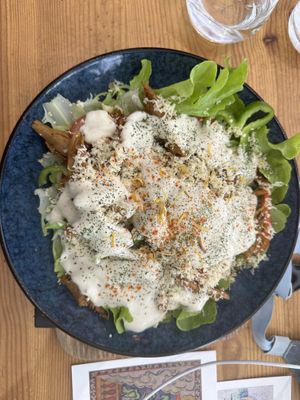 Caesar salad🤢  at La Dame au Cerf in Nice