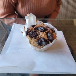 Chocolate Chip Muffin at Lucky Tree in Raleigh
