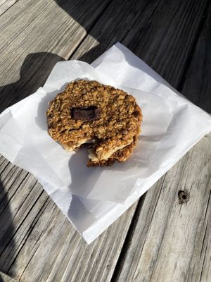 Oatmeal cookie sandwich - very soft!  at Lucky Tree in Raleigh