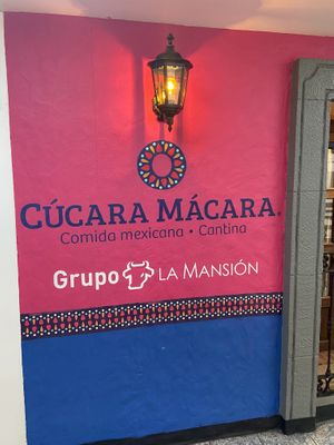 Entrance  at MEX - Cucara Macara in Mexico City