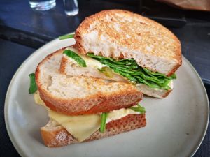 Jalapeño Melt (made vegan) at Garden Eats in Dwellingup