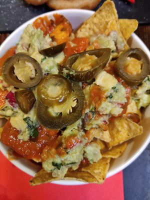 Vegan nachos at The Huggy's Bar - Namur in Namur