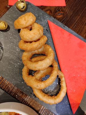 Onion rings at The Huggy's Bar - Namur in Namur