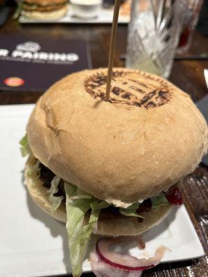 Vegan burger   at The Huggy's Bar - Namur in Namur