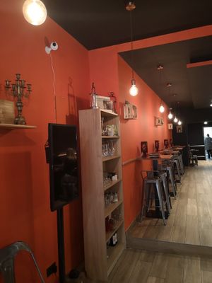 inside at My Cham's in Namur