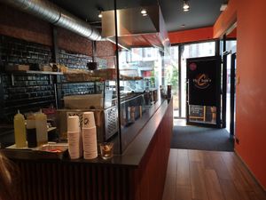 inside at My Cham's in Namur