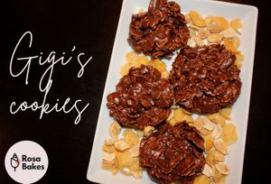 Gigi's cookies: Chocolate Peanut Butter Cookies at Rosa Bakes in Chantilly