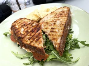 Pizza panini at El Avocado in La Jolla