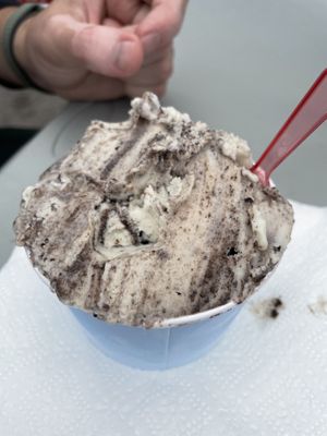 Cookies and cream gelato at El Avocado in La Jolla