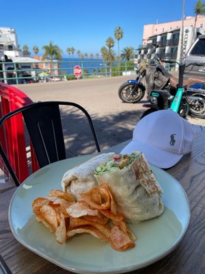 Vegan Cesar  at El Avocado in La Jolla