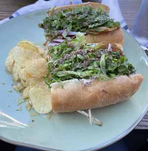 The Cold Cut Sammie was so fresh and delicious I would eat this everyday if I could!  at El Avocado in La Jolla