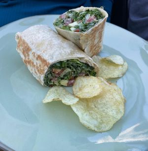 The Caesar Wrap  at El Avocado in La Jolla
