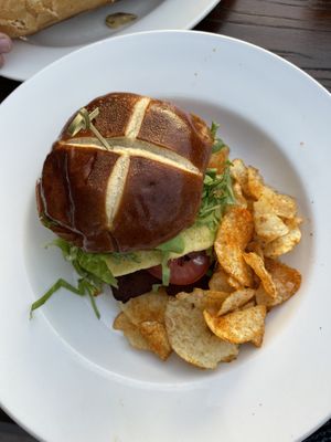 The breakfast sandwich   at El Avocado in La Jolla