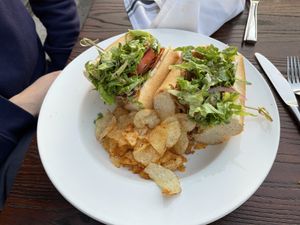 The cold cut Sammie   at El Avocado in La Jolla