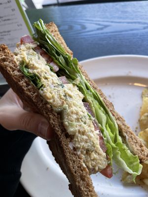 Chickpea sandwich   at El Avocado in La Jolla