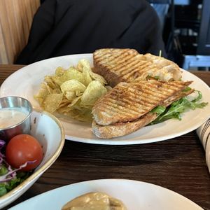 pizza panini #Veganuary at El Avocado in La Jolla