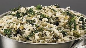 Callaloo Rice at V'ital by Moshan  in Swindon