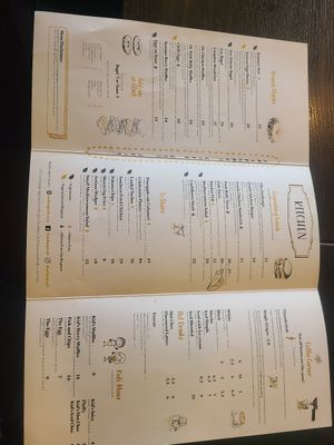 New menu at Onehunga Cafe in Auckland