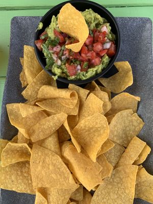 Guac & Chips 🥑  at Comālli Taqueria in Reading