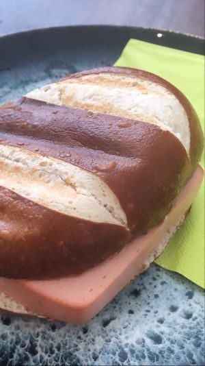  Vegan Leberkäse at Mono Cafe in Munich