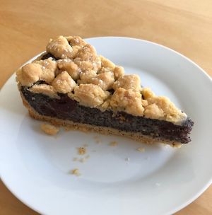 Mohn Kirsch Streusel  at Mono Cafe in Munich