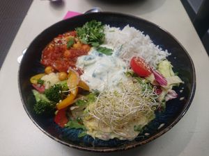 Chana Masala at Mono Cafe in Munich