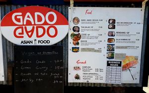 Gado Gado  menu at Gado Gado  in Westport