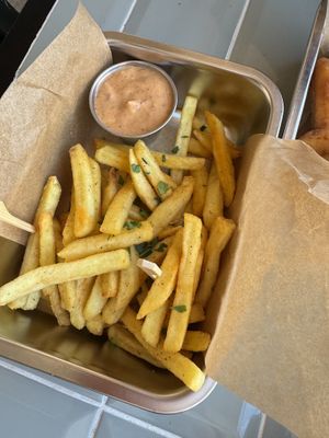 Fries  at Herman's Bistro & Bar in Haapsalu