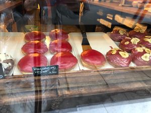 Vegan "Pfannkuchen" at Sammy's Berliner Donuts in Berlin
