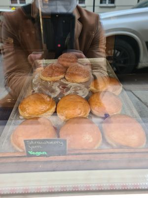 Filled Donut at Sammy's Berliner Donuts in Berlin