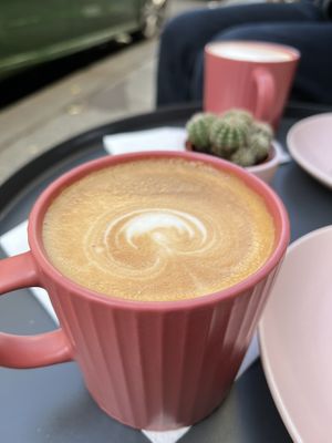 Cappuccino   at Sammy's Berliner Donuts in Berlin